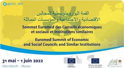 Summitul Euromed 2022 al Consiliilor Economice și Sociale și Instituțiilor Similare